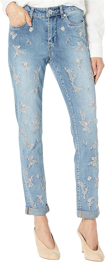 tribal boyfriend jeans