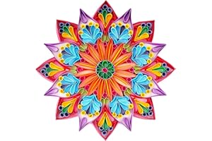 Uniquilling Quilling Paper Quilling Kit for Adults, 8 * 10-inch Mandala, Exquisite Handmade for Beginner DIY Craft Painting K