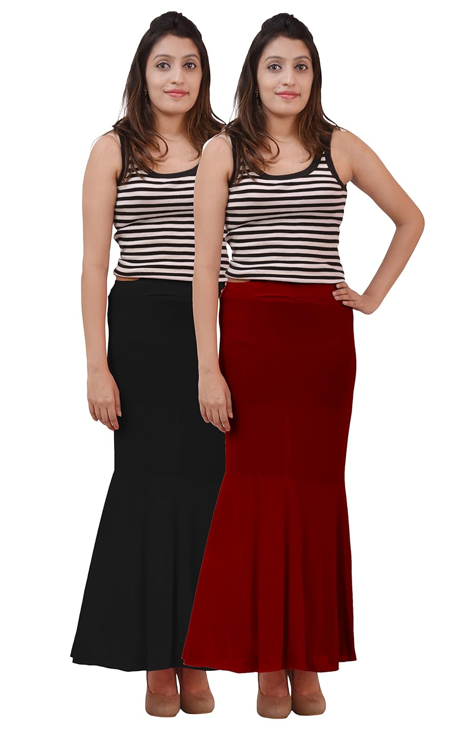 fish cut jeans skirt