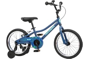 Retrospec Koda Plus Kids Bike for Boys & Girls Ages 4-6 Years - 16" Children's Bicycle, Adjustable Seat & Handlebars