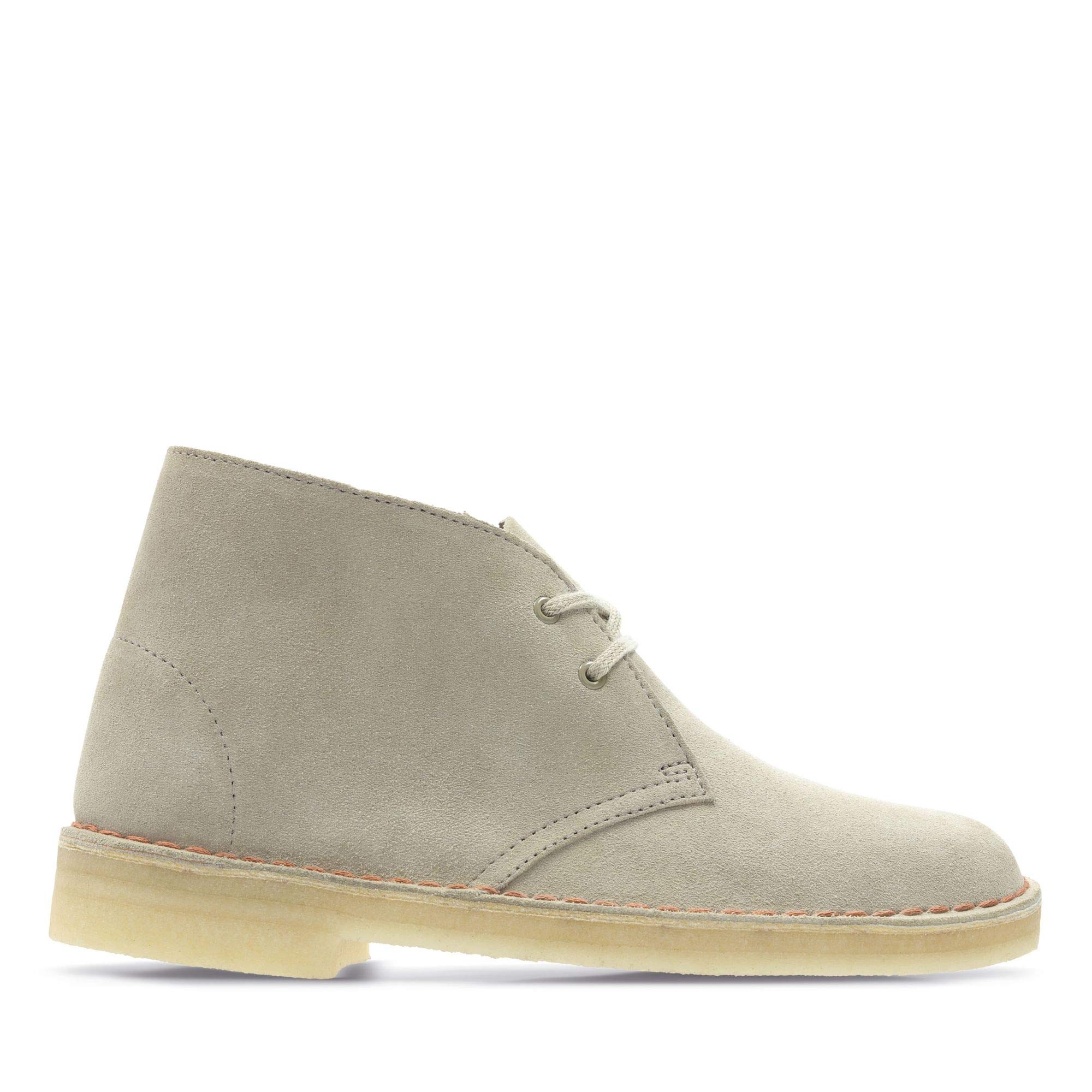 Clarks ORIGINALS Women's Desert Boots, Beige Sand Suede, 6 UK
