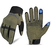 KUTOOK Motorcycle Gloves for Men/Women Breathable Slip Resistant Cycling Hiking Camping Climbing Glove with Touchscreen Fingers