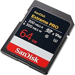 SanDisk 64GB Extreme PRO SDXC UHS-II Memory Card