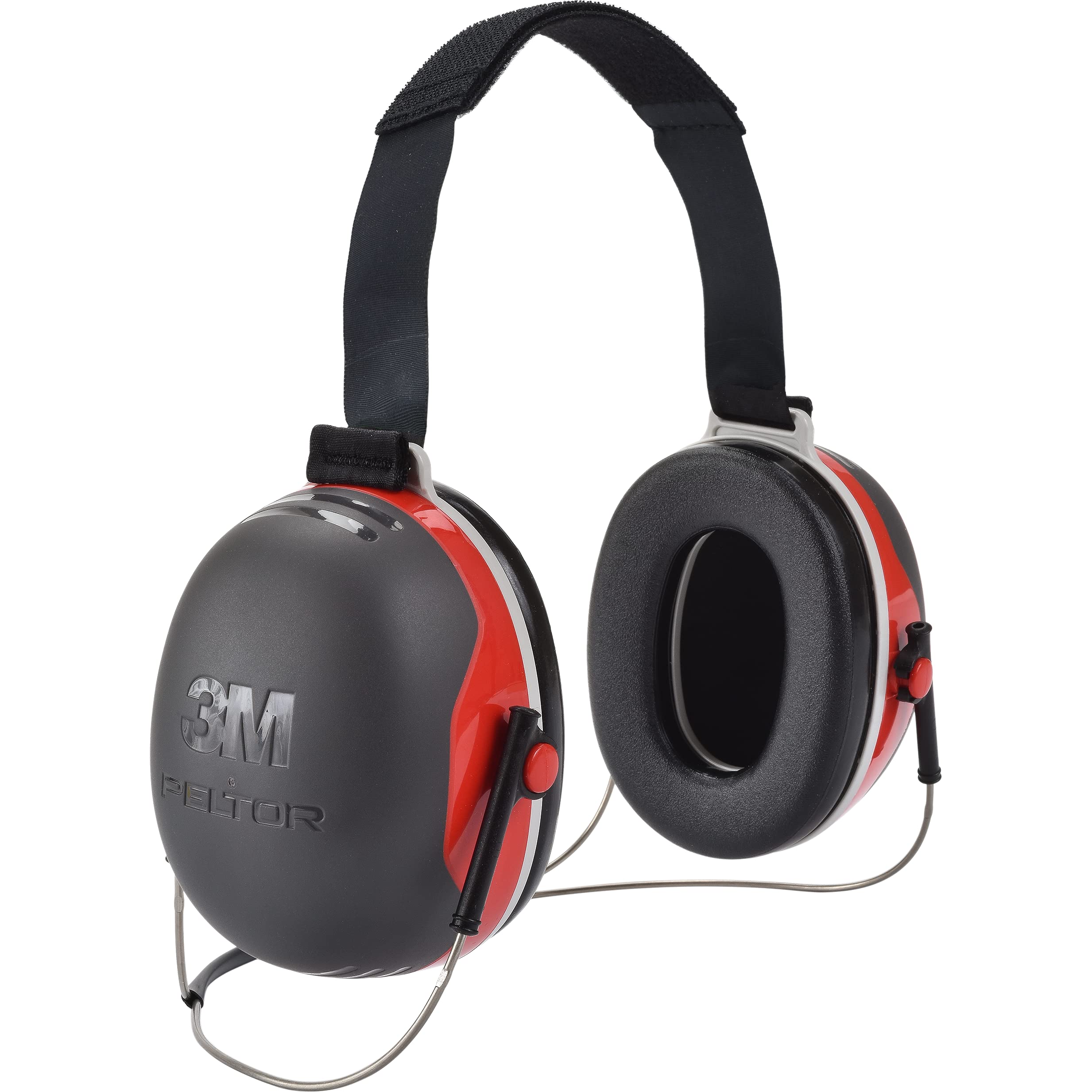 3M PELTOR X3 Earmuffs X3B, Behind-the-Head, Pack of 10, Noise Protection, NRR 28 dB, Construction, Manufacturing, Maintenance, Automotive, Woodworking, Heavy Engineering, Mining Image