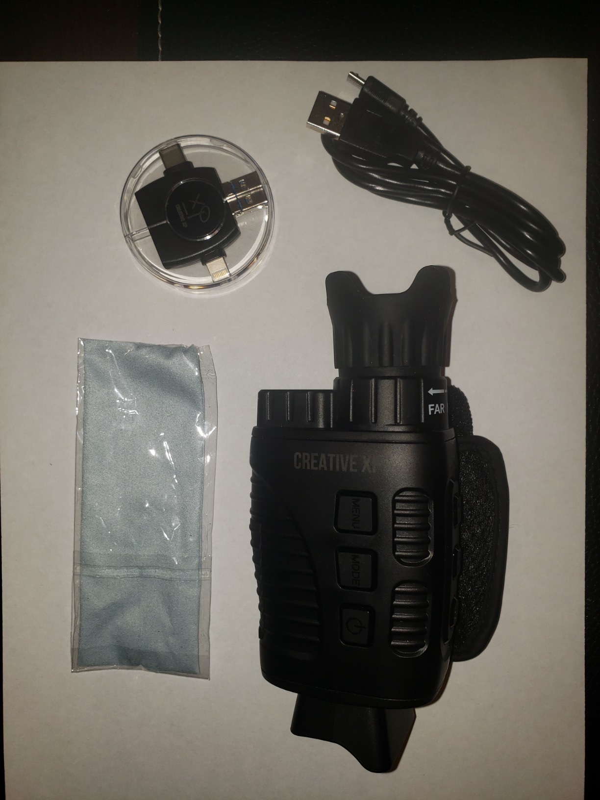 43/mo Finance CREATIVE XP Digital Night Vision Monocular for 100