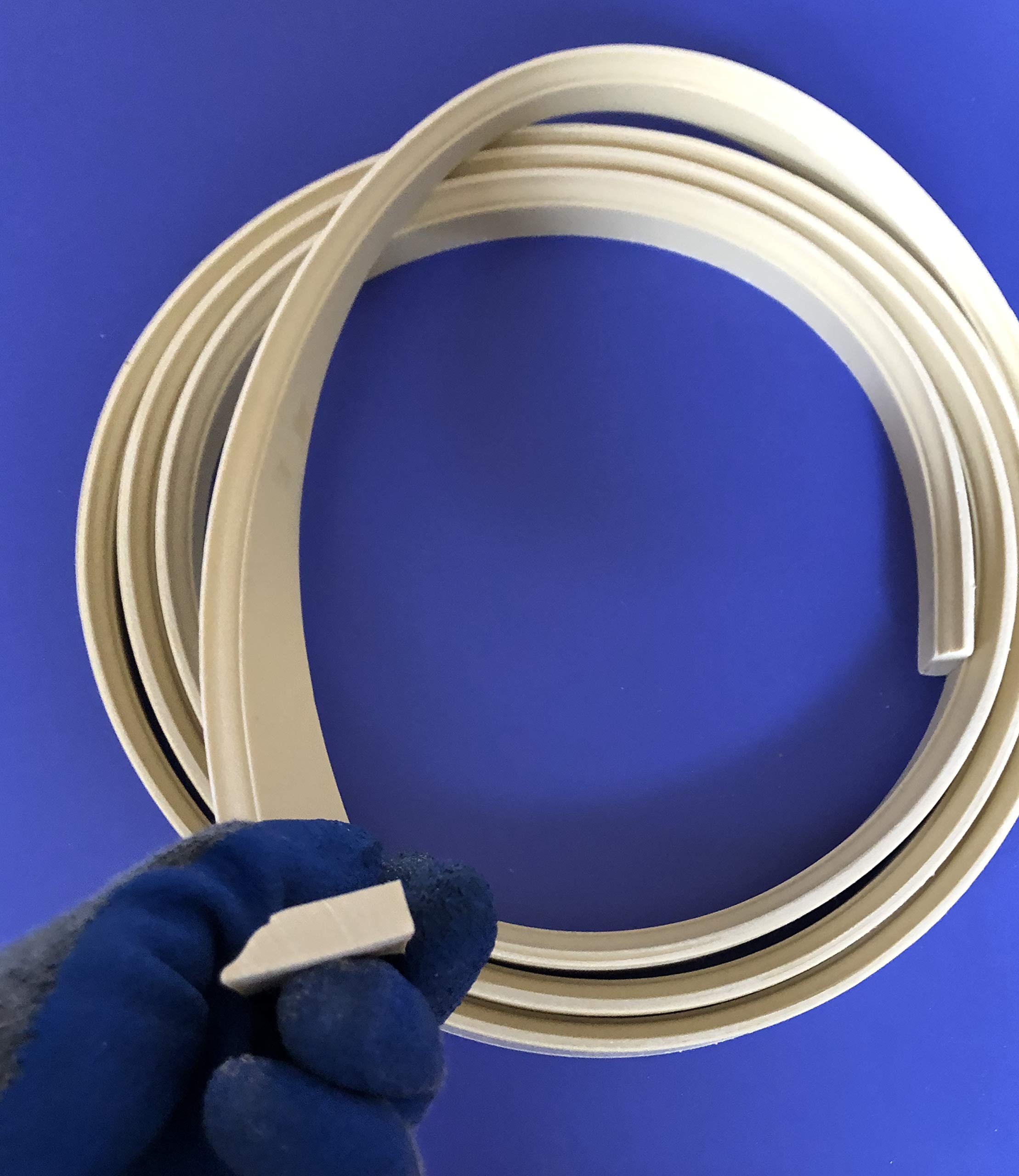 FLEXTRIM Flexible Window Stop Molding 937 7/16" X 1.25" Flexible