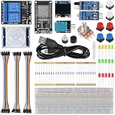 95pcs Basic Starter Kit for ESP32 ESP-32S WiFi Development Board for Arduino Project Learning Kit with Tutorials ESP32 kit with Box