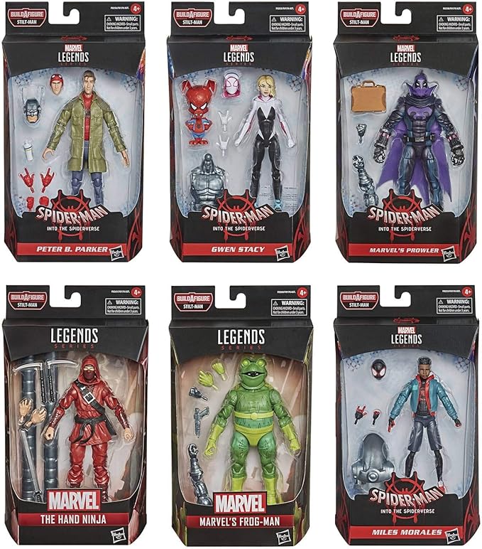 Into The Spider-Verse Marvel Legends 