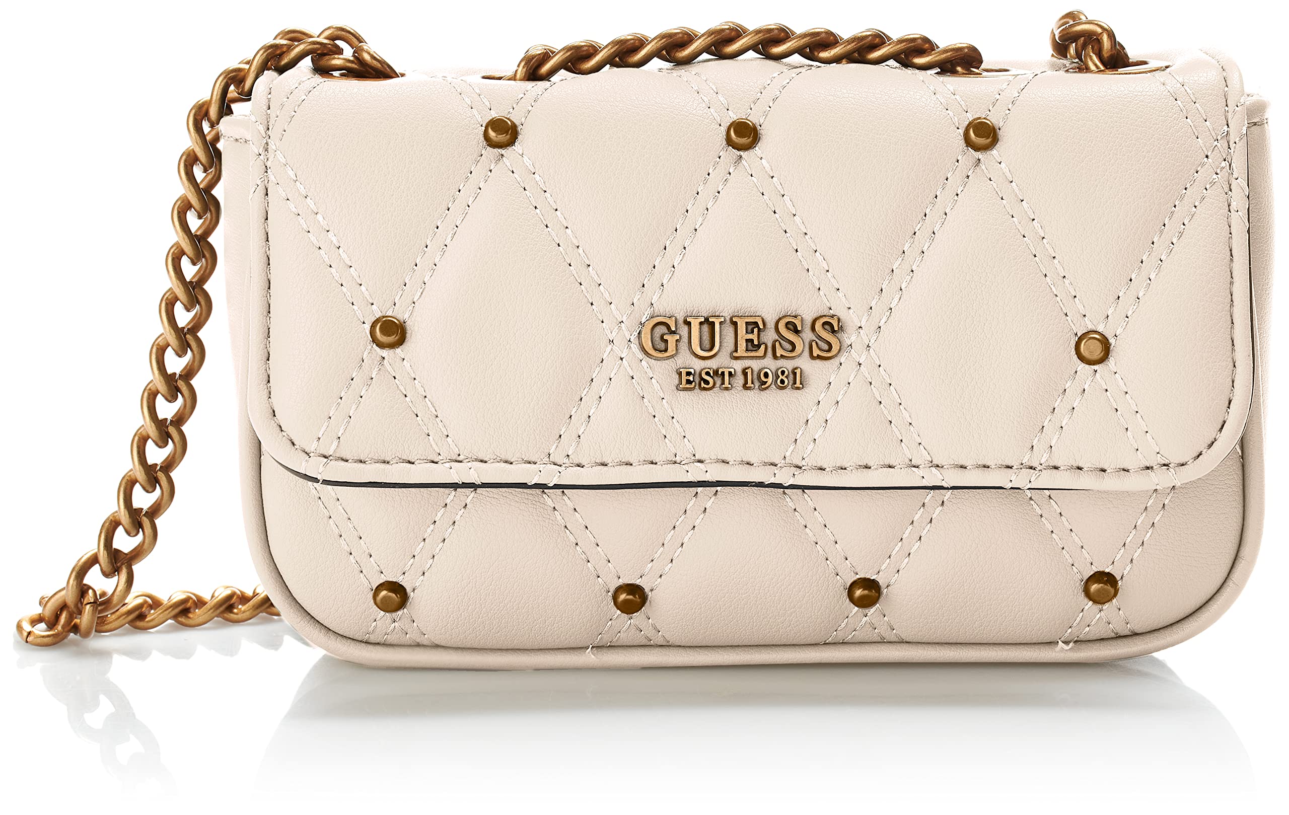 GUESS Triana Micro Mini, Ivory in Kuwait Whizz Shoulder Bags