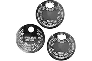 Harrier Hardware 3-Pack Spark Plug Gap Gauge Tool Engine Mechanic