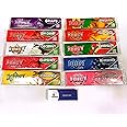 Juicy Jay's FLAVORED ROLLING PAPER KING SIZE SLIM - 10 BOOKLETS IN 10 FLAVORS