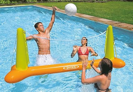 Amazon Com Intex Kids Backyard Fun Play Pool Volleyball Game
