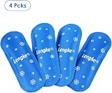 YOUSHARES Reusable Ice Packs for Insulin Cooler - 4Pcs Nylon Gel 60ml Each view 2