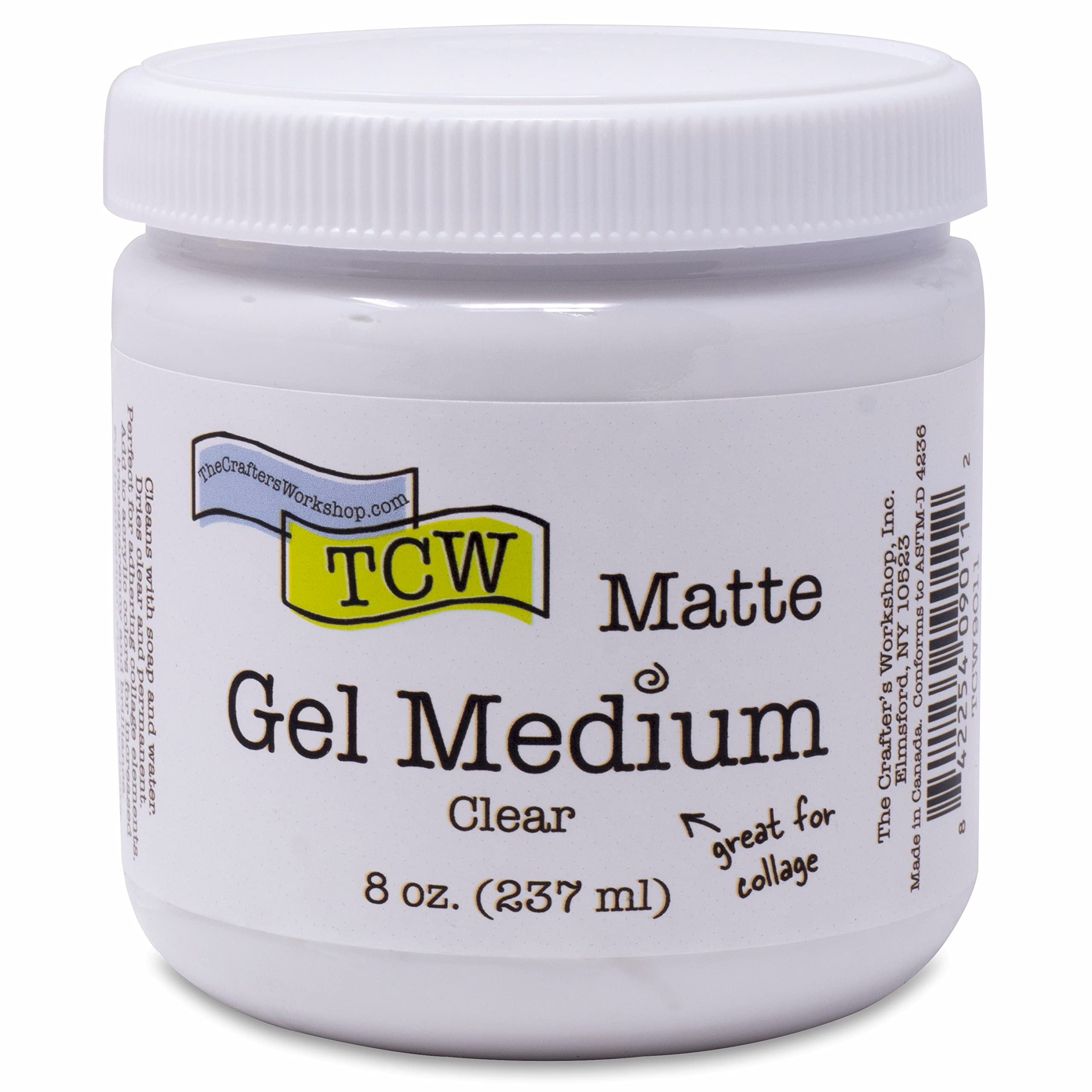 The Crafter's Workshop Matte Gel Medium for Acrylic