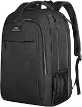MATEIN 17.3 Inch Laptop Backpack USB Port Anti Theft Water Resistant Black view 9