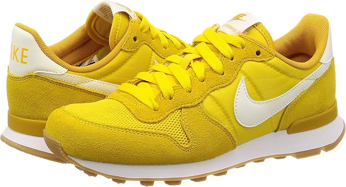 nike internationalist yellow womens