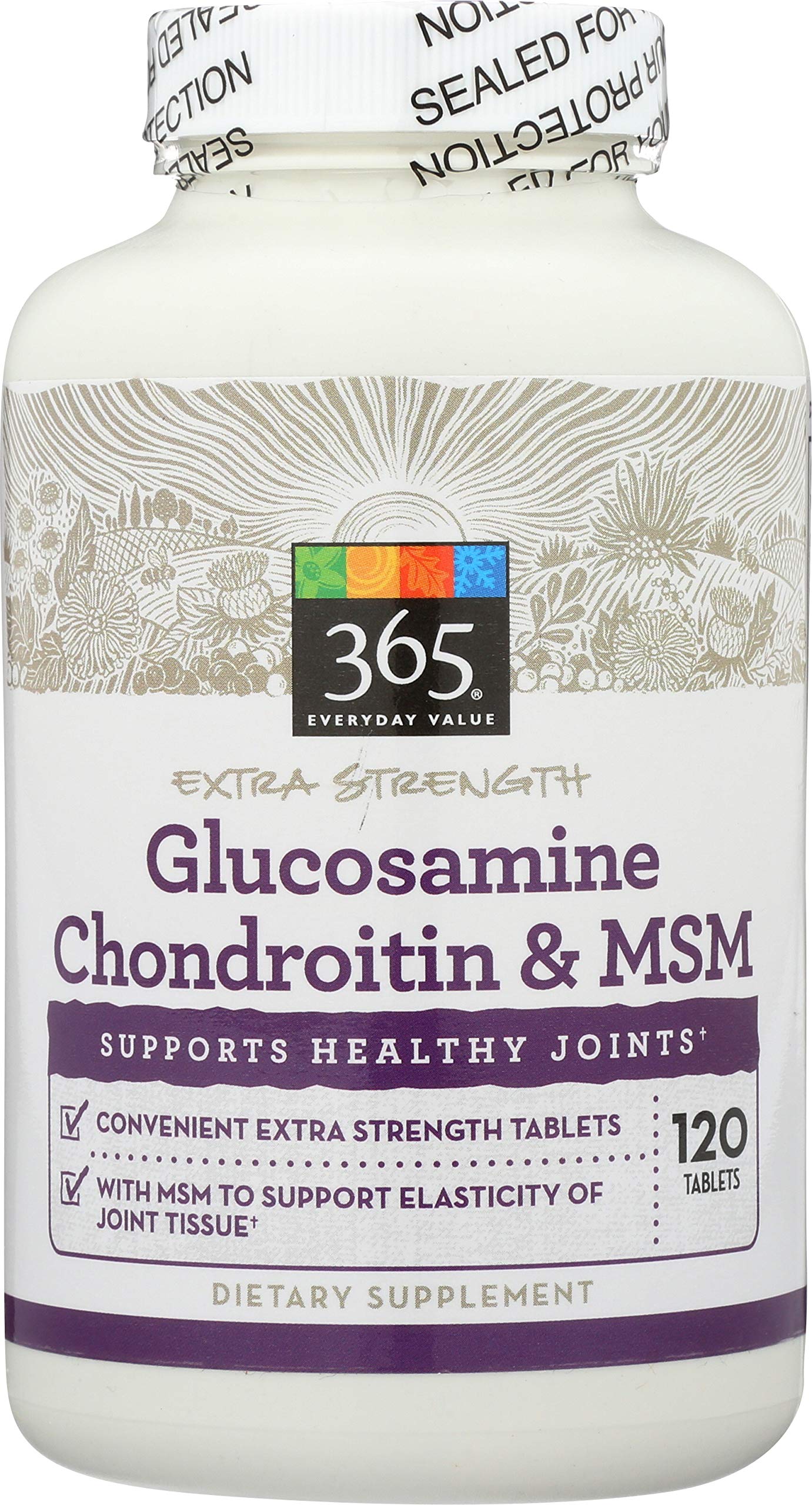 365 Everyday Value, Glucosamine Chondroitin & MSM, 120 ct Buy Online