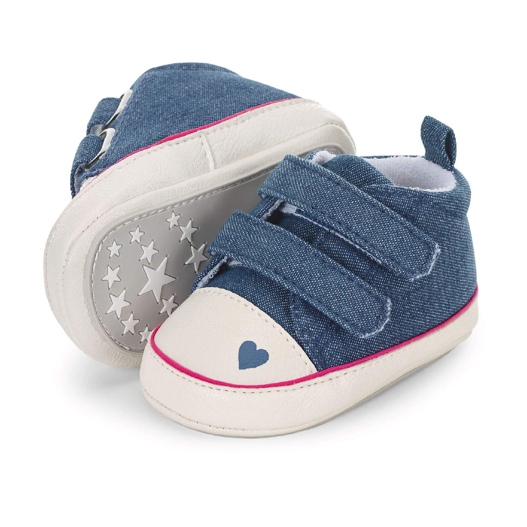 Sterntaler Baby-Schuh, Baby Girls’ Boots, Blue (Marine 300), 12-18 months (21/22 EU)))