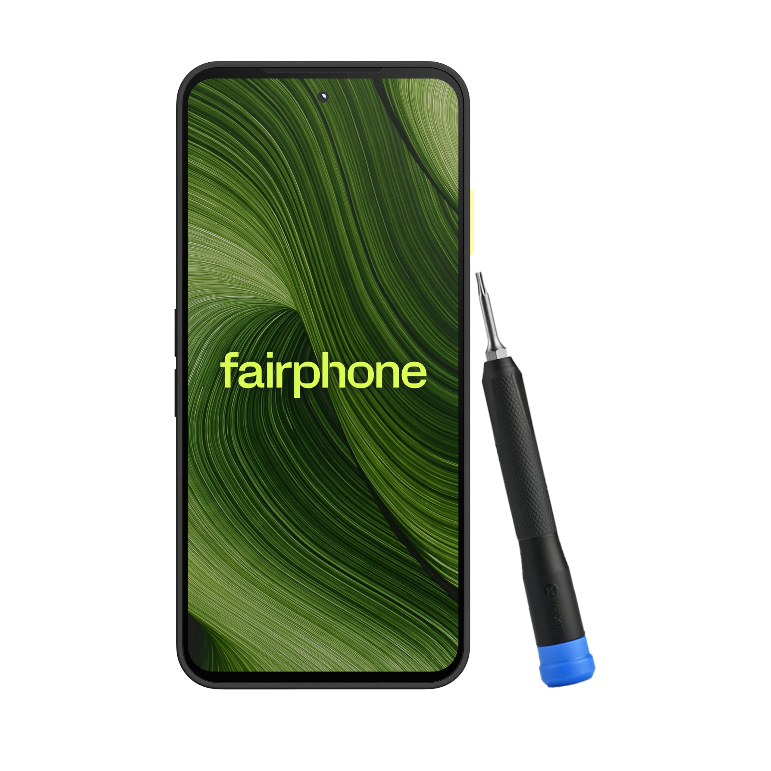Fairphone Gen. 6 (reparierbares, nachhaltiges und langlebiges Smartphone (6,31"-Display, 50-MP-Dual-Kamera, 8GB/256GB, 4415 mAh, Android 16)) inkl. iFixit Schraubendreher