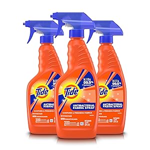 Tide Antibacterial Fabric Spray, 3 Count, 22 Fl Oz Each