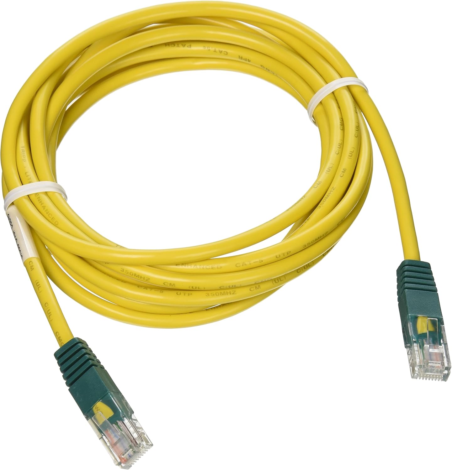 Patch Cord Category 5e Crossover 10ft 350 MHz Cable Adapter