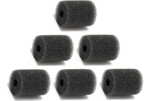 ATIE High Density Pool Cleaner Sweep Hose Tail Scrubber for Pentair Legend Platinum Letro Pool Cleaner Sweep Hose Scrubber 370017 (6 Pack)