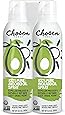 Chosen Foods Avocado Oil Spray 13.5 oz (2 Pack), Non-GMO, 500°F Smoke Point, Propellant-Free, Air Pressure Only for High-Heat Cooking, Baking and Frying
