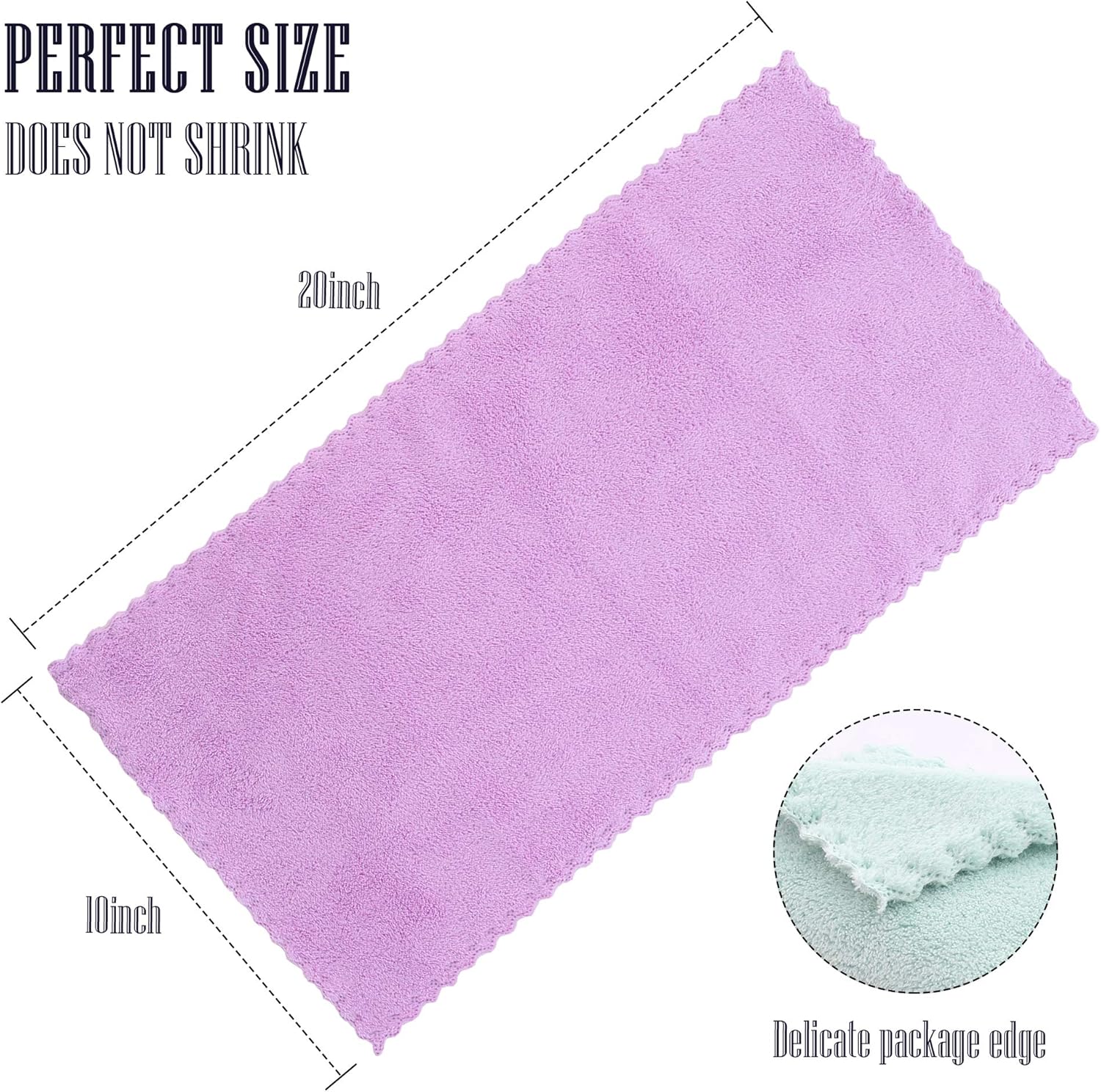 Super Soft Burp Cloths 8 Pack - Thick - Extra Absorbent - Perfect Size Large 20" by 10" - Light and Easy to Carry - Milk Spit Up Rags - Burpy Bib for Unisex, Boy, Girl - Multicolor: Baby