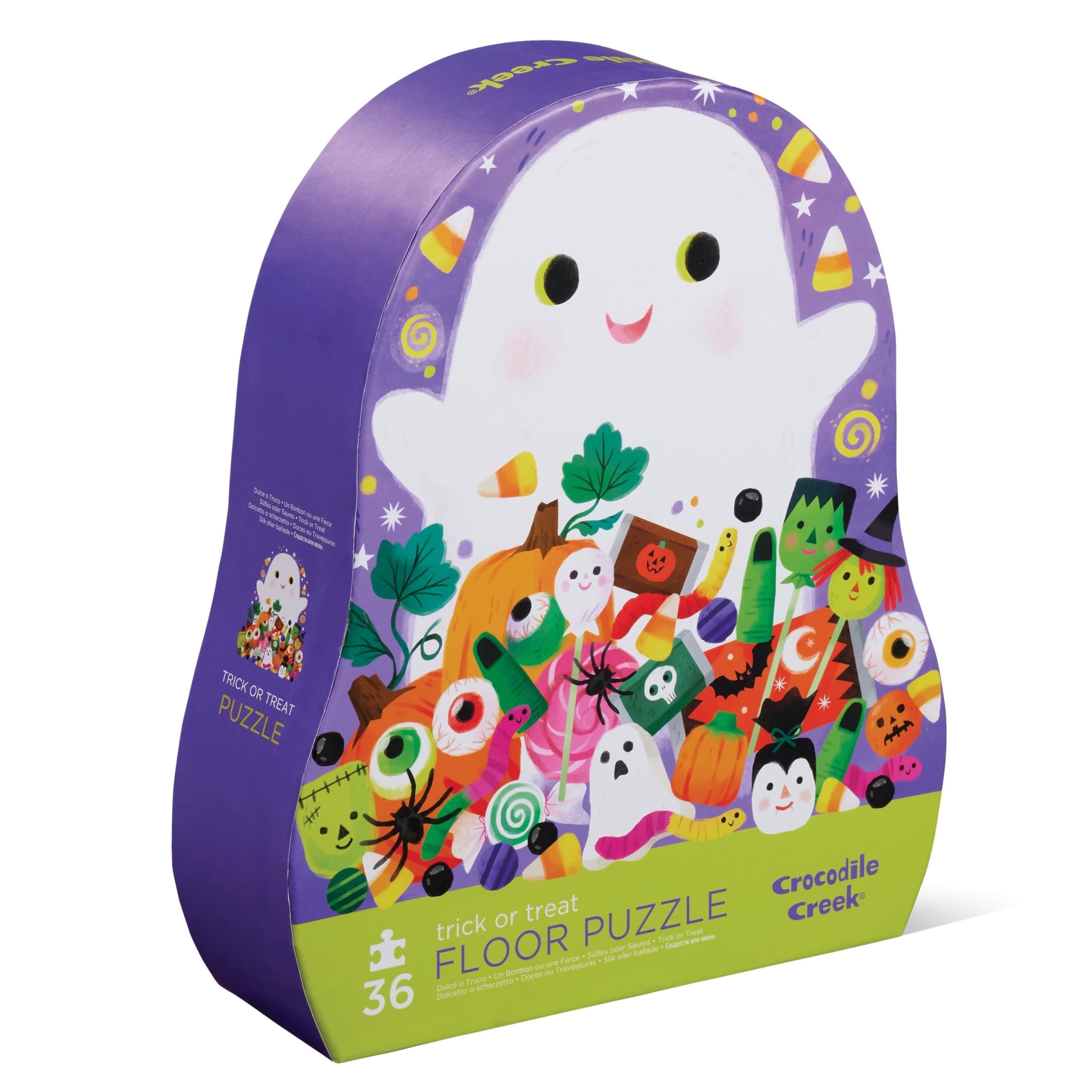 Photo 1 of ***(USED/ UNKNOWN IF MISSING PARTS)***36 Pc Puzzle/Trick or Treat