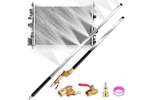 GADFISH 48" and 24" Radiator Cleaning Wand Set, 8 Nozzle Tips Pressure Washer Wand with Adapter Set, Water Air Cleaning Wands for Cars, Trucks, Trailers, Heavy Machinery