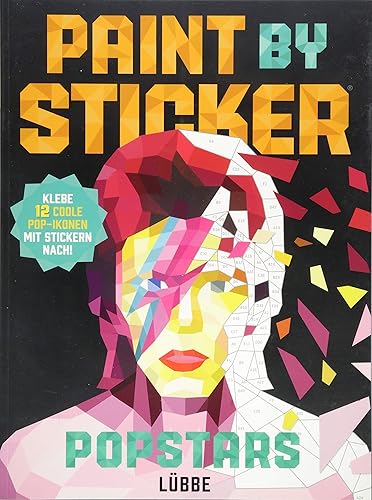 Download Paint by Sticker Popstars: Klebe 12 coole Pop-Ikonen mit Stickern nach PDF