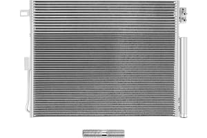 55038003AE Air Conditioning A/C Condenser Compatible with Jeep & Dodge | Compatible with Jeep Grand Cherokee 2011-2020, Jeep Grand Cherokee L 2021, Dodge Durango 2011-2021, OE 3893, CN3893PFXC