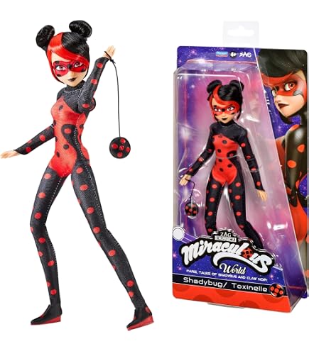 Amazon.com: Miraculous Ladybug Rena Rouge's Great Escape Doll
