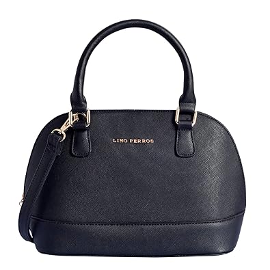 Lino Perros Womens Satchel (Black)