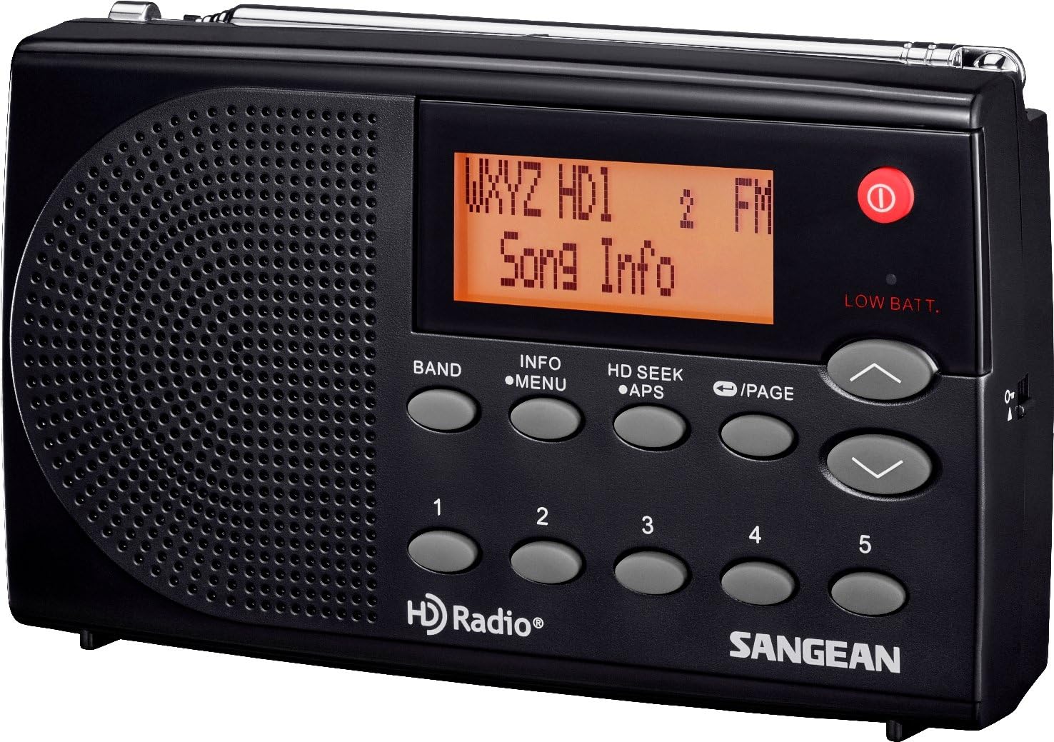 Sangean HDR-14 HD AM/FM Pocket Radio: Electronics
