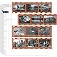 ENPOINT 120 Film Holder 120-4, 120 Pack 120 Film Negative Sleeves for Film Negative Storage, Up to 1920 Frames Total