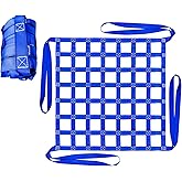 FITHOIST Cargo Lifting Net 770LBS, 3.28'x3.28' Safety Straps for Hoist 10cm Square Mesh, Sling Hoisting Net, Heavy Duty for C