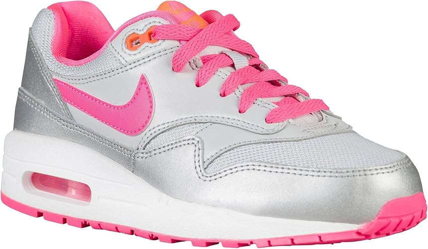 Amazon ナイキ 13 5 Pure Platinumbright Citruswhitepink Pow Air エア Max エア マックス 靴 シューズ 1 ワン 女児 キッズ 小中学生用 White ホワイト Silver 並行輸入品 Nike ナイキ 運動靴 スニーカー