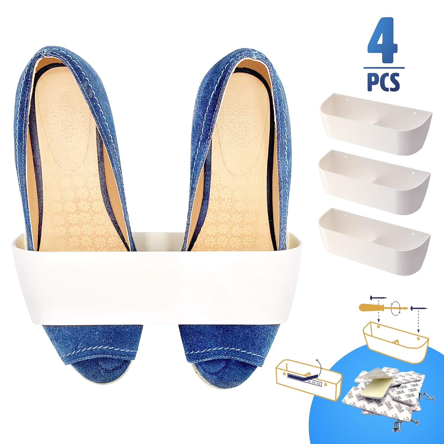 Best Hanging Shoe Rack Wall Hanging