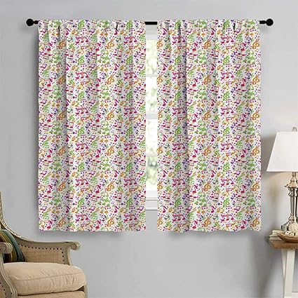 Amazon Com Antufour Music Blackout Curtain Inspirational Sound