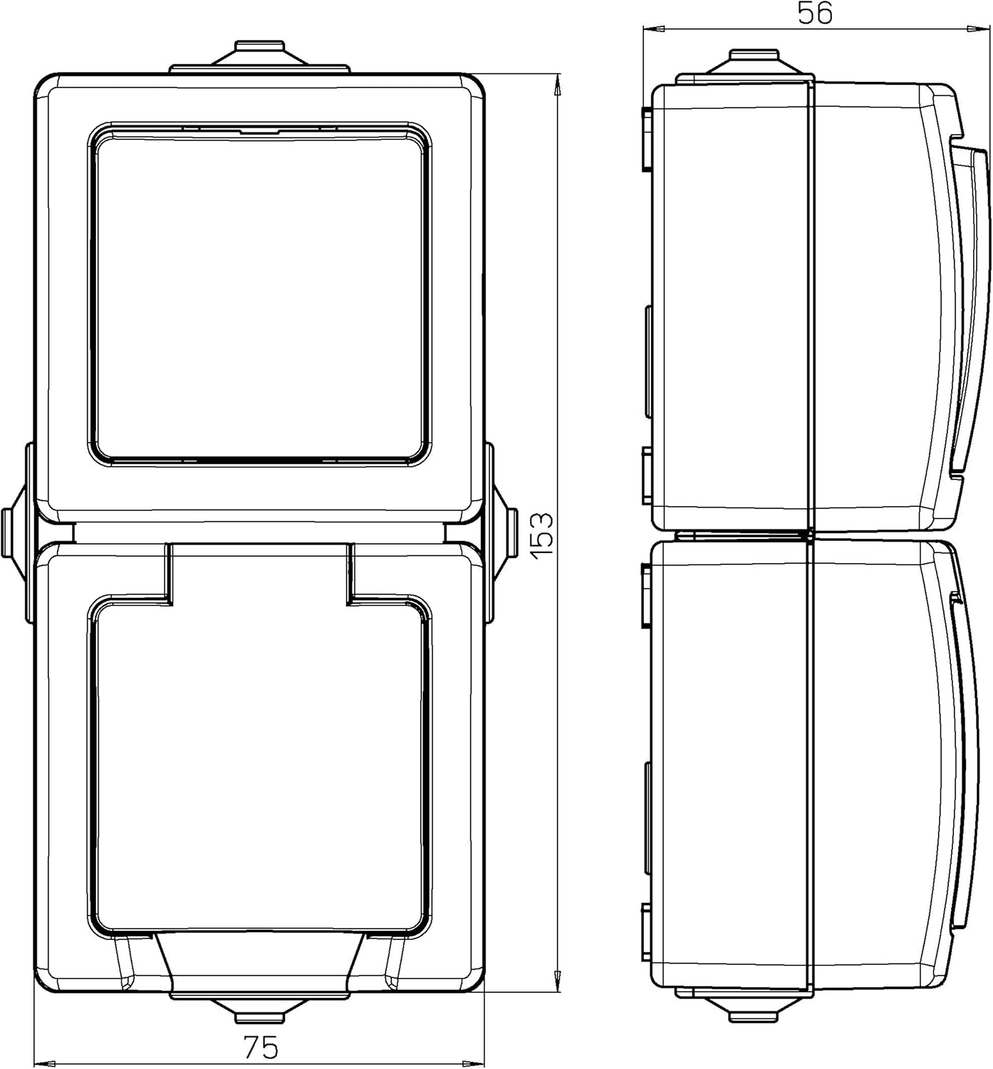 Kopp Nautic 991100004 Economy Pack, anthracite, 138515009, Charcoal, Kombination senkrecht - Image 4