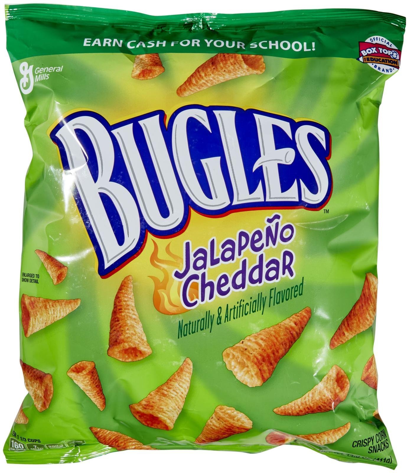 Bugles Hot Buffalo Corn Snacks, 6 Count Grocery