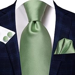 Hi-Tie Men Ties Sets Silk Stripe Paisley Necktie