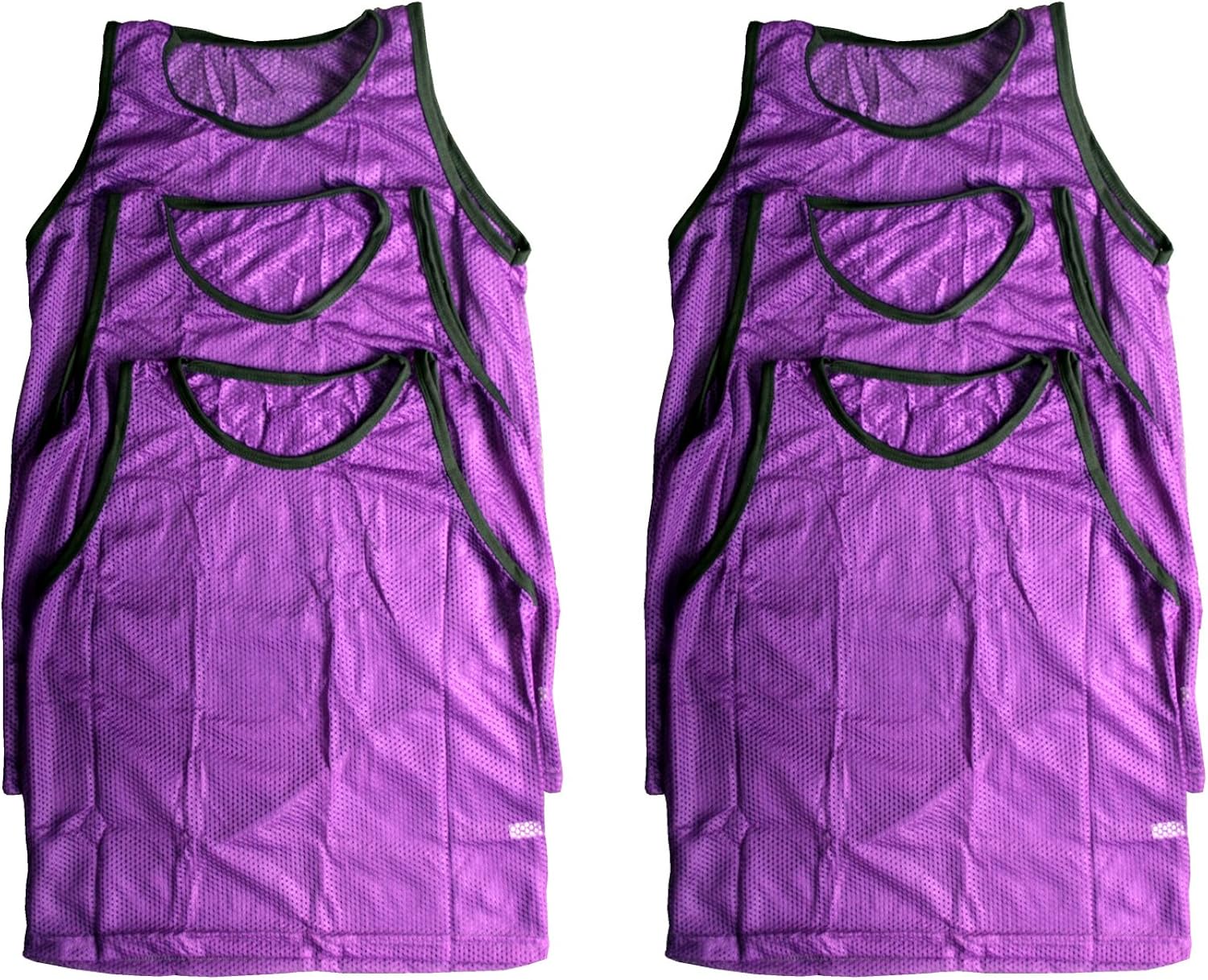 BlueDot Trading Youth Sports Pinnie Scrimmage Training Vest, Purple, 1 Pack : Clothing