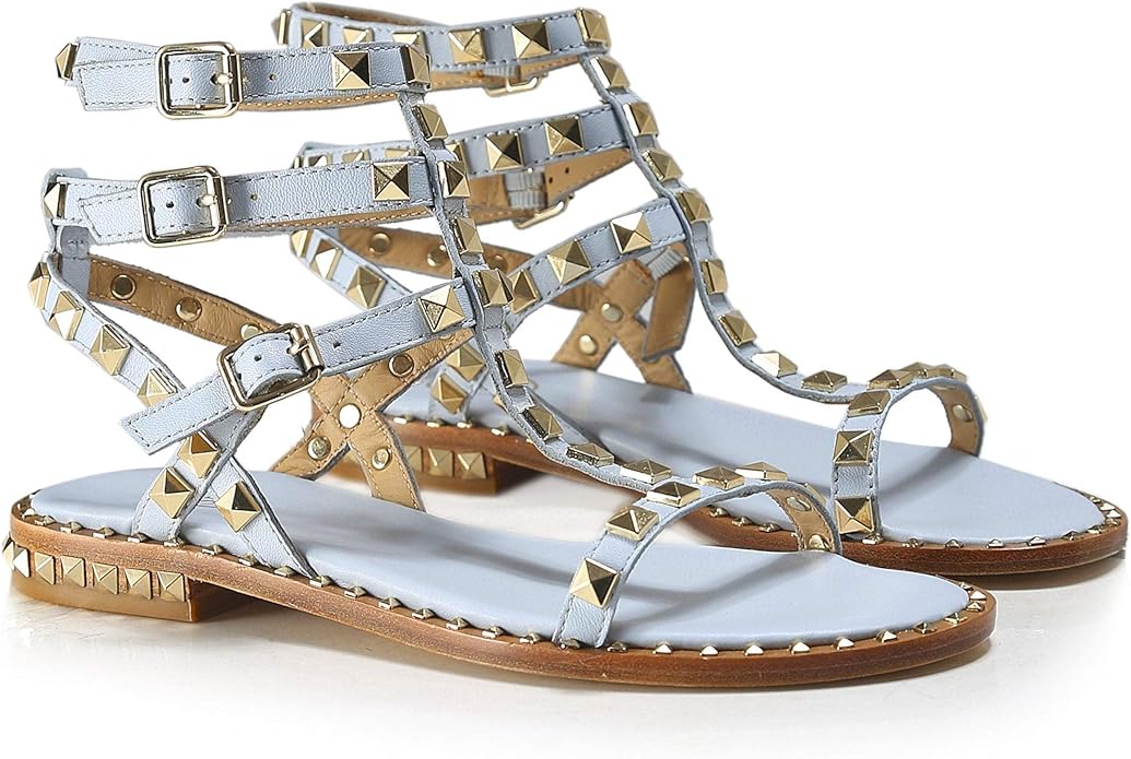 ash poison studded sandals