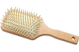 MARS COAT KING Mars Professional Mane and Tail Wood Pin Brush for Horses, Wooden Pins, Wooden Handle, Made in Germany