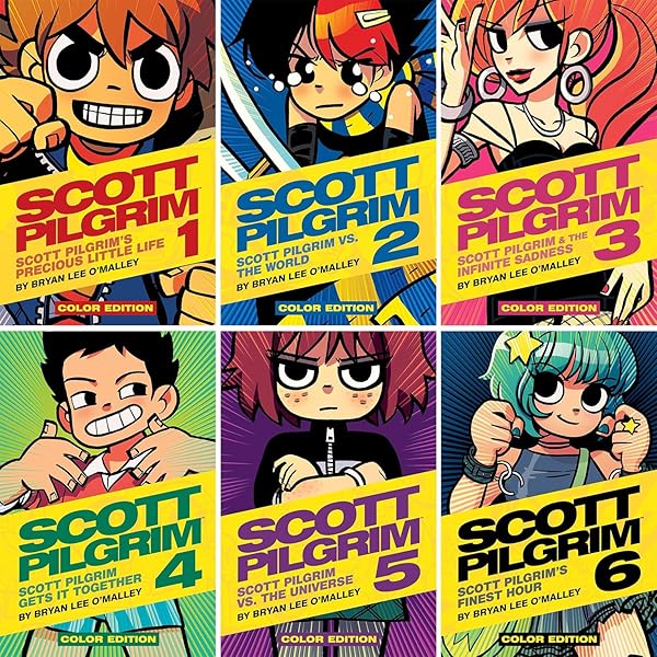 Scott Pilgrim Serise Vol. 1-6, Precious Little Life, Scott
