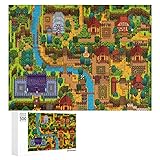 Stardew Valley Map 500 Piece Art for Teens Adults