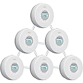 Wireless Interconnected Combination Smoke and Carbon Monoxide Detector, 10-Year Battery Powered Fire and CO Alarm, Smoke Dete