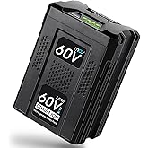 【Upgrade】 DSANKE 60V 5.0Ah Replacement for Greenworks 60V Battery LB60A03 LB60A02 LB60A00 Cordless Power Tool Lithium Ion Battery